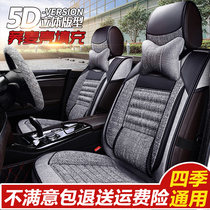 Beijing Hyundai Yuedong Langdong Rena led the famous map ix35 car cushion four-season universal all-inclusive linen seat cover