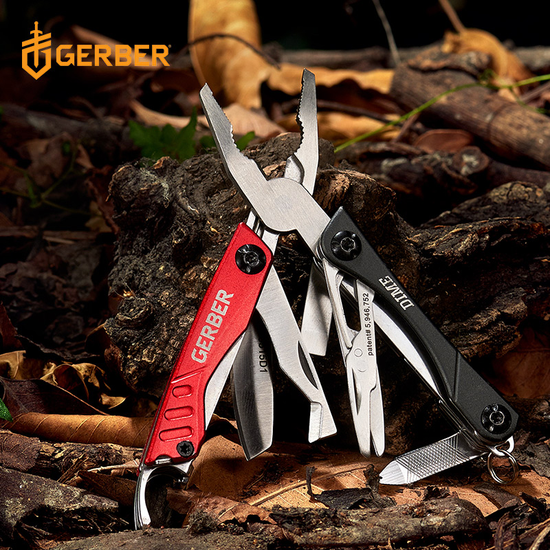 American Gobogerber Outdoor folding multifunctional small pliers Mini bottle opener with tool pliers