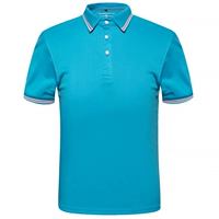 Синий, короткий рукав