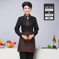 Черный лонгслив, круглый воротник