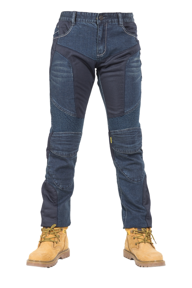 RockBiker summer motorcycle racing pants fall-proof motorcycle rider protective slim jeans MJ-8116
