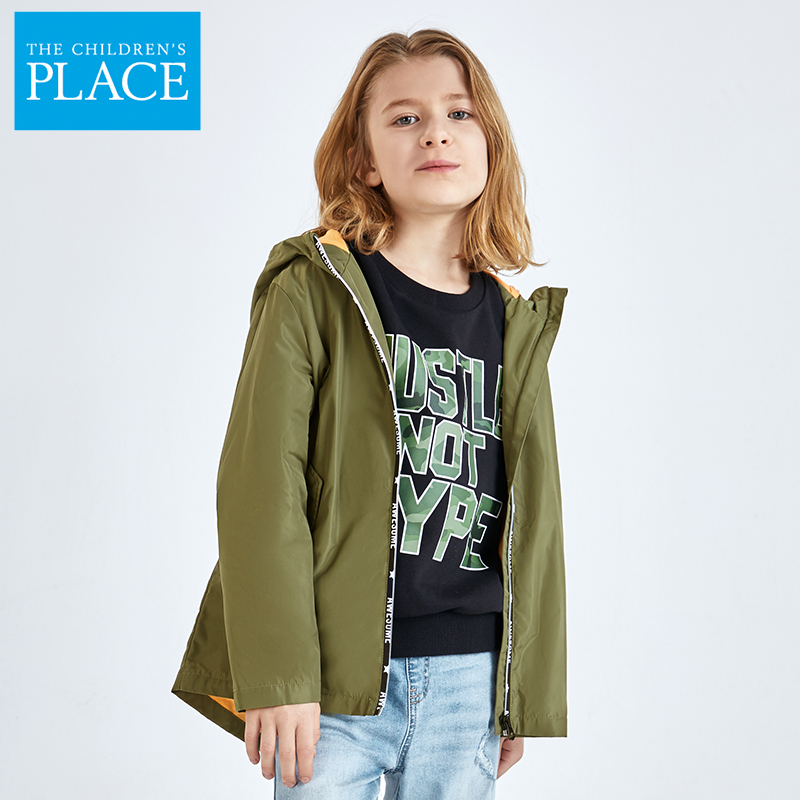 The Children's Place TCP绮童堡 男童英伦风风衣外套 天猫优惠券折后¥69包邮(¥269-200)110~165码2色可选