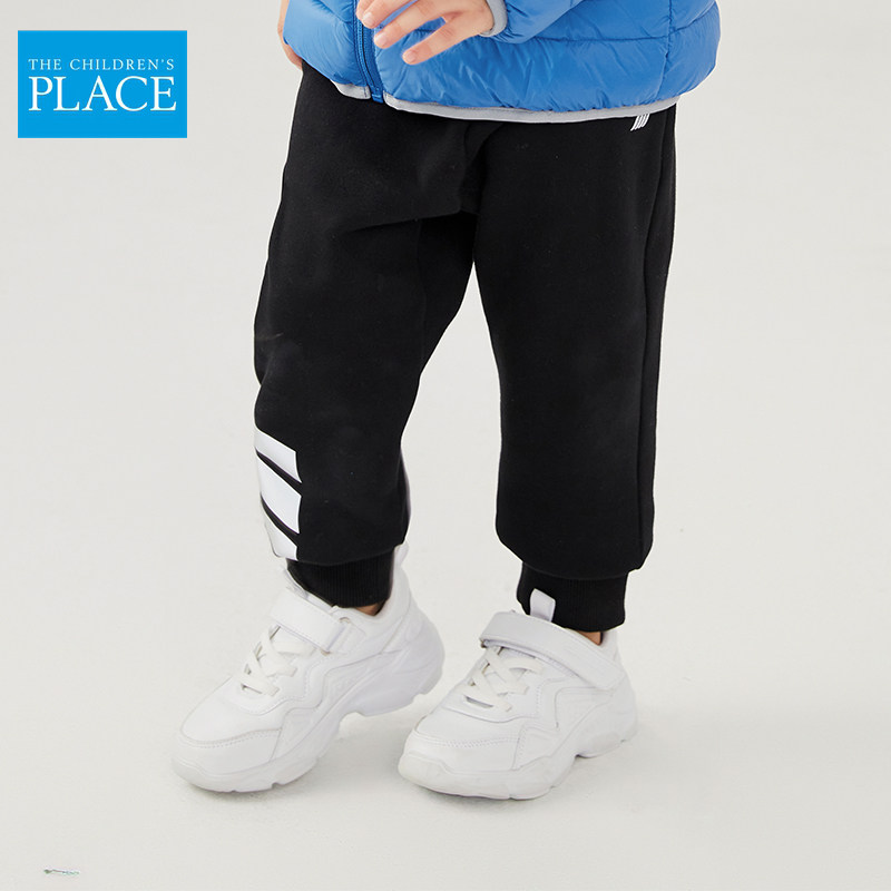 美国 The Children’s Place TCP绮童堡 男童加绒运动长裤 天猫优惠券折后￥69包邮（￥89-20）100~160码3色可选