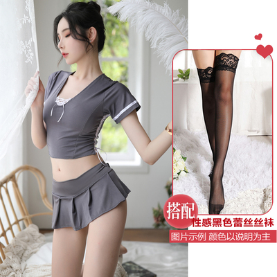 Sexy y tá quần áo sexy đồ lót nữ cảnh sát sinh viên đồng phục thủy thủ phục snobs mỏng-sock cám dỗ hộp đêm túi hông váy mùa thu