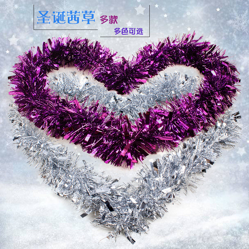 Christmas color Madder flower hanging school kindergarten scene decoration Large brush Strip Christmas Tree hanging ribbon