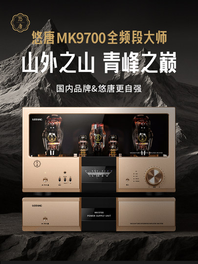 Youtang Mk9700 Pure Tube Amplifier Audiophile-Grade 300B Pushes 845 High-End Hifi Single-Ended Class a Tube Amplifier