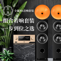 Youtang N6 fever HIFI combination audio set professional high-fidelity power amplifier horn double 8-inch floor speaker
