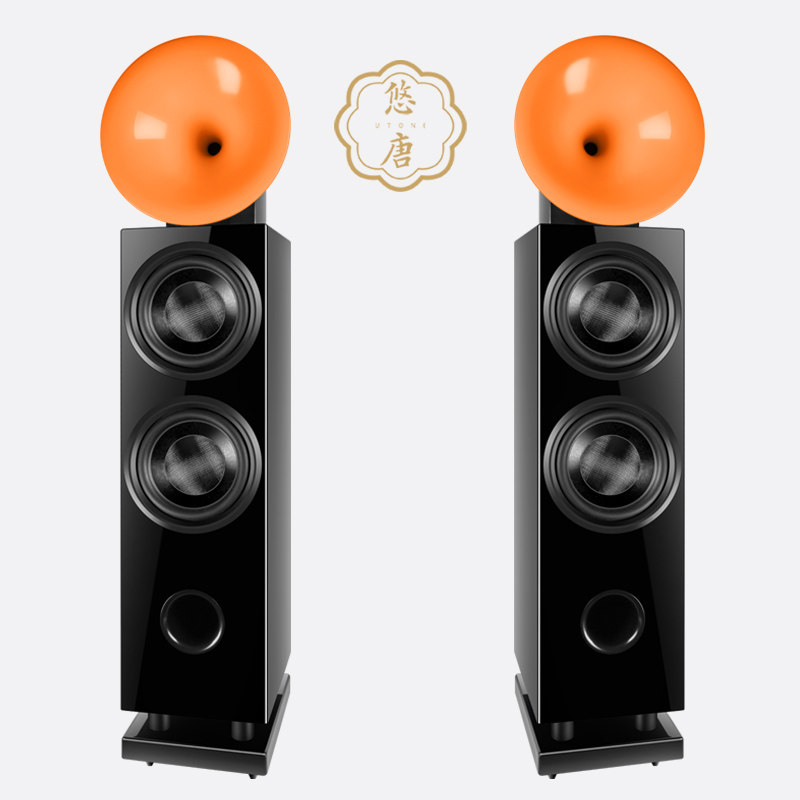 Yu Tang T618 floor speaker horn horn professional double 8 inch bass HIFI fever stage sound landing box