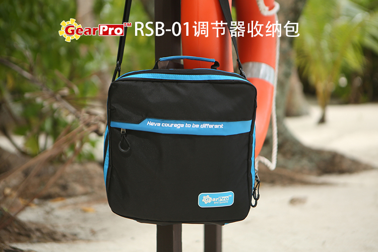 GearPro 1st class head secondary head Suction Regulator Bag Protection Containing Bag Shockproof Single Shoulder Back Handbag