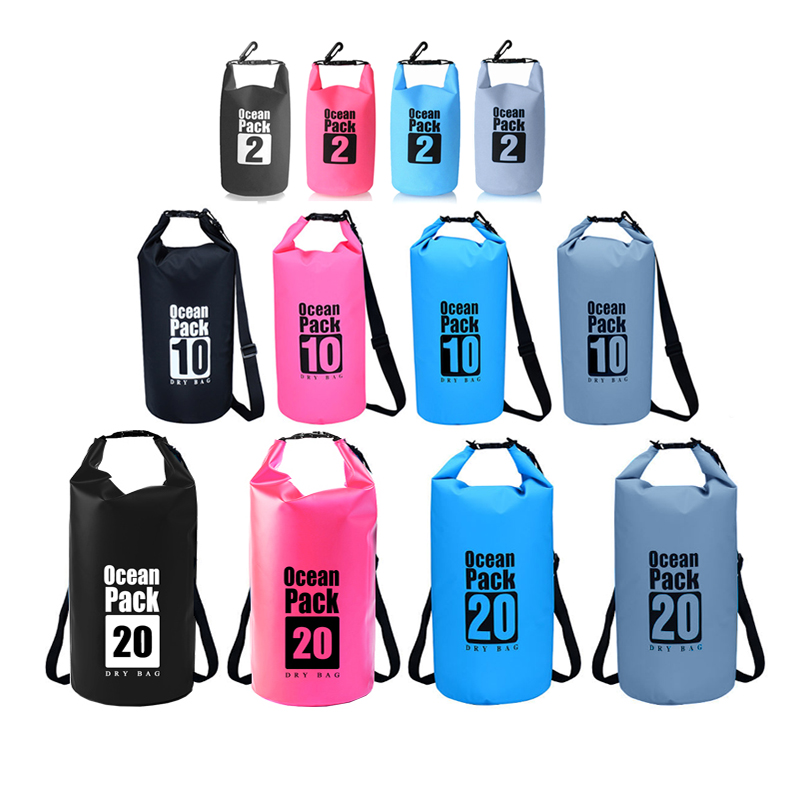 Ocean pack Dry Bag 2L 10L 20L Sea Diving Waterproof Bag Dry Clothes Bag Waterproof Bag