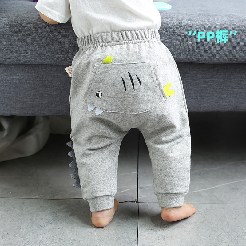 Baby Pants Pp Spring Autumn Newborn Casual Pants Male Baby Children Spring Girl Clothes Baby Cartoon Long Pants
