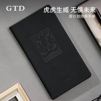 Kajie self-discipline card task plan this habit to develop time management week and month planning hand account portable notepad portable notepad girl notebook business meeting record book this office simple atmosphere