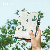 Korean hipster diary creative girl portable portable A6 notepad girl Art exquisite simple notebook student record daily hand account book net Red Hand Account Book Fairy