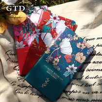 Gao Yan value hand account book Korean hipster portable notebook small pocket notepad a6 creative art exquisite diary girl heart college students Japanese account book