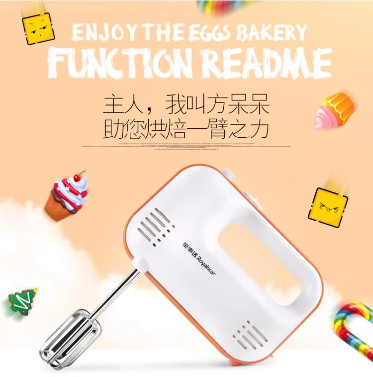 Rongshida hộ gia đình nhỏ tự động đập trứng điện đập trứng nướng - Máy trộn điện