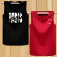 Mùa hè vai không tay áo thun nam XL cotton rộng thể thao vest béo vest vest bóng rổ - Áo vest cotton khoác vest nữ