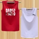 Mùa hè vai không tay áo thun nam XL cotton rộng thể thao vest béo vest vest bóng rổ - Áo vest cotton khoác vest nữ