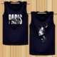 Mùa hè vai không tay áo thun nam XL cotton rộng thể thao vest béo vest vest bóng rổ - Áo vest cotton khoác vest nữ