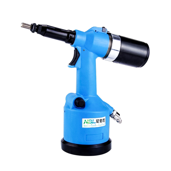 Taiwan imported Nibelon pneumatic rivet nut gun pneumatic cap gun fully automatic rivet gun M6M8 rivet gun