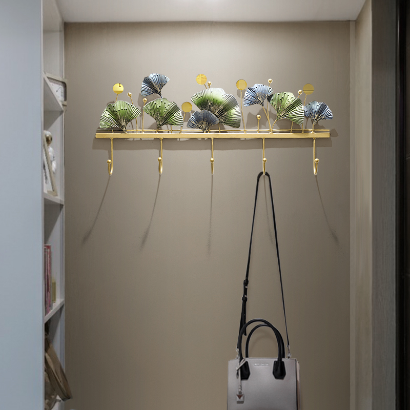 Nordic Iron Art Decor Hanger Hook Creative Wall Hanging Clothes Hook Wall-mounted Wall Light Lavish Hood Hook on the door-Taobao