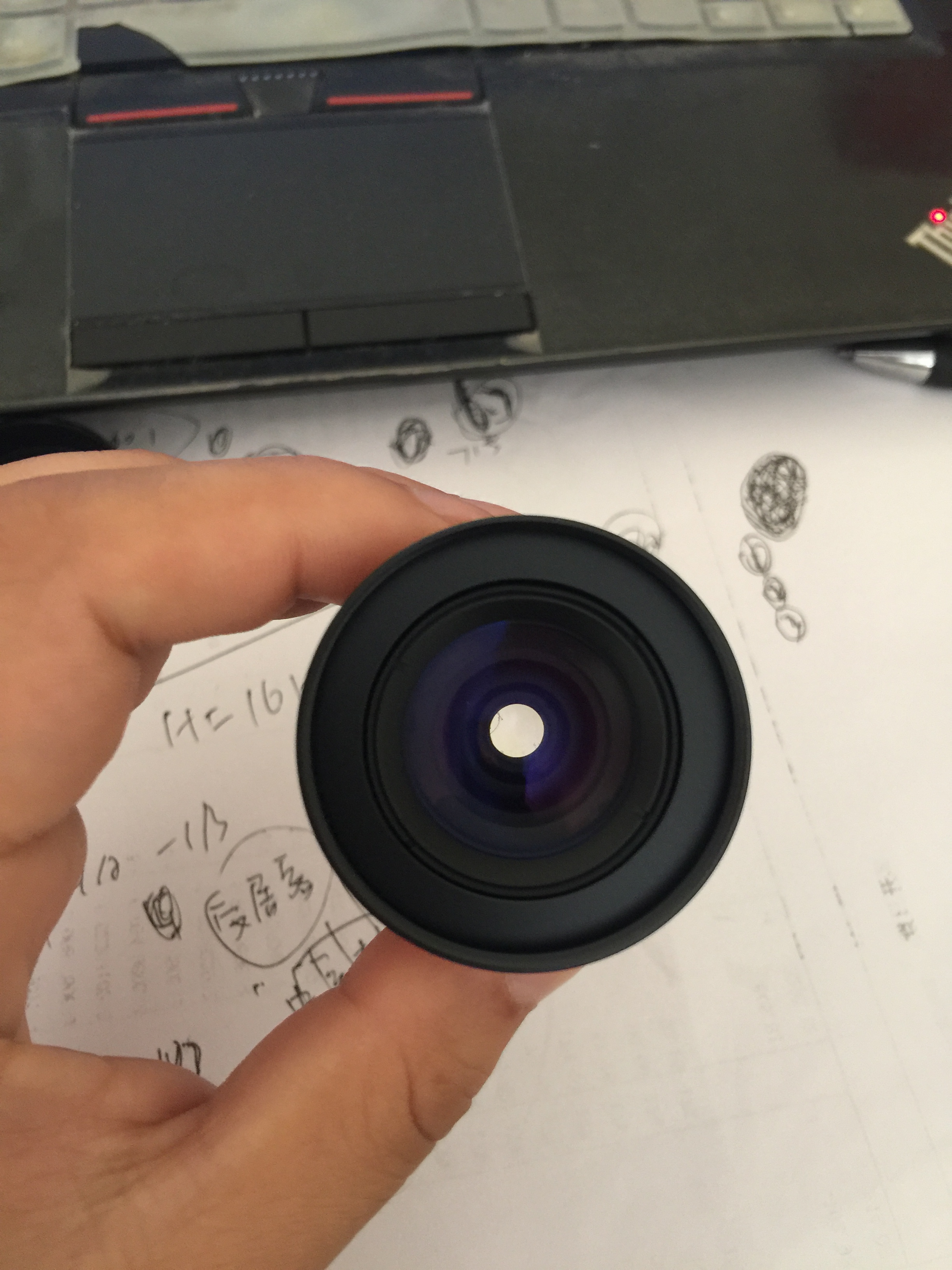 5MM 5MM 5 million 0516-5M Industrial Dinggio lens 2 3