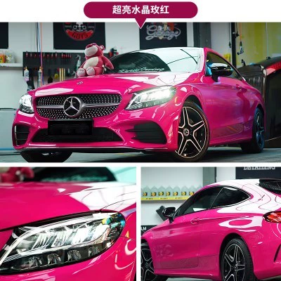 Автомобильная модифицированная пленка ПЭТ Кристалл Наодо Серый Тесла Ниус пересекает зеленое пианино черное черное черное черное черное черное полное автомобильное пленка