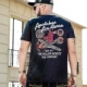 Mùa hè 2018 mới size lớn tay áo ngắn nam chất béo cộng với phân bón tăng T-shirt cotton lỏng nửa tay áo giản dị Áo thun nam tay ngắn