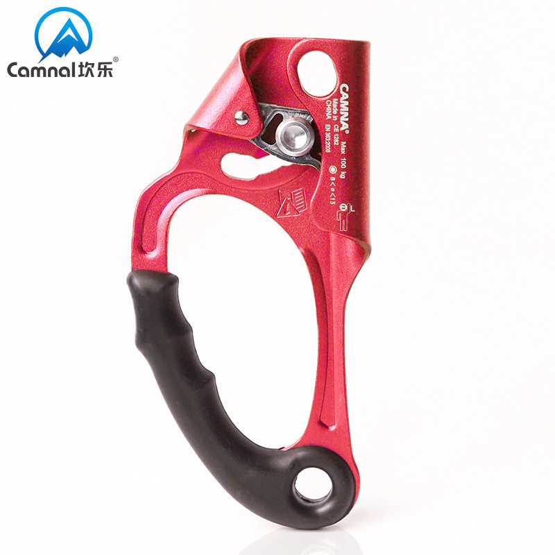 Canle Outdoor Professional Rock Climbing Climbing With Left Hand Style Ascender Climbing Instrumental press stopper Rope Grip Rope control