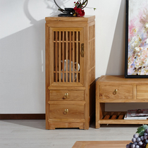 Old Elm Wood Living Room TV Cabinet Side Cabinet Solid Wood Sofa Side Cabinet Dining Side Cabinet Tea Side Cabinet New Chinese Kitchen Lockers