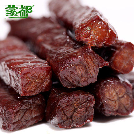 Beef jerky Inner Mongolia authentic hand-torn snacks specialty Halal snacks Mondo air-dried beef jerky original flavor