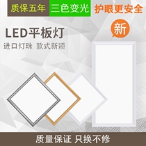 Integrated ceiling LED light 30x30 kitchen toilet ceiling light aluminum gusset embedded 300x600 flat light