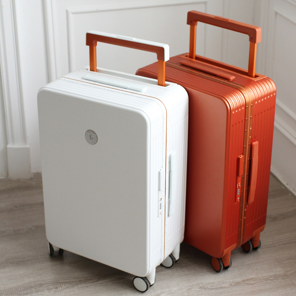 Travel Diplomat PC Aluminum Frame Suitcase Business Men And Women Mute Universal Wheels Boarding 22 Rage Box 20 inch 30