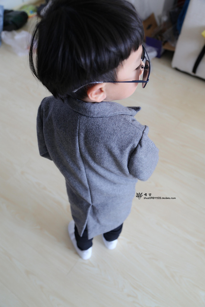 Manteau pour garcon en laine - Ref 2161351 Image 43