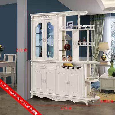 Entrance entrance cabinet Living room partition cabinet Living room cabinet Double-sided wine cabinet Shoe cabinet Foyer cabinet Decorative screen cabinet