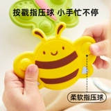 Мультяшная игрушка, крутящийся волчок, можно грызть, раннее развитие, в цветочек