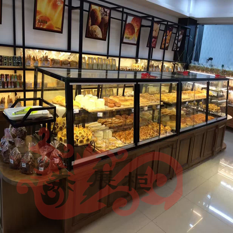Bakery Bread Counter Bread Middle Island Cabinet Boat Type Middle Island Side Cabinet Cake Cabinet Egg Model Cabinet Iron Art New
