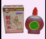 正品国医研刮痧油刮痧板 经络刮痧精油 拔罐油 按摩油