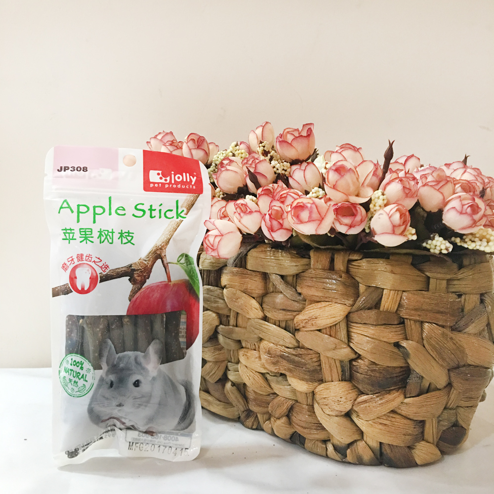 jolly apple branch apple branch chinchilla molar wood bite wood rabbit rabbit chinchilla guinea pig molar stone hamster supplies