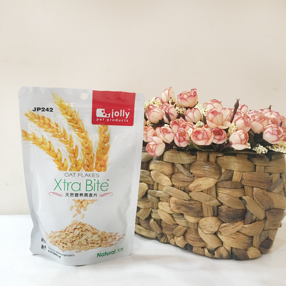 Zuli Jolly oatmeal 200g hamster rabbit Cereal Zero Food Golden Silk Bear Dragon Cat Dutch Pig Mixed Grain