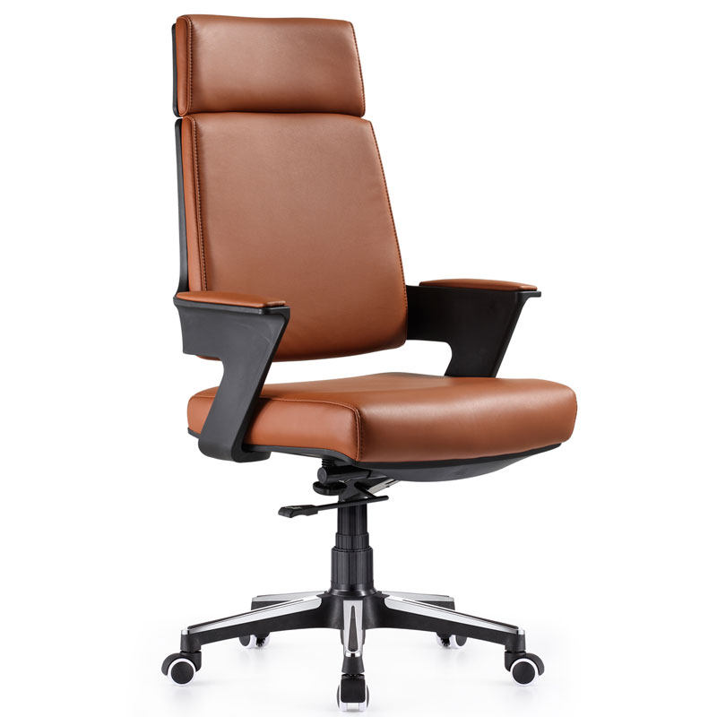 Fashion Large Class Chair Western Leather Middle Class Chair Work Type Meeting Chair Lift Computer Swivel Chair Class Front Chair Manager Chair