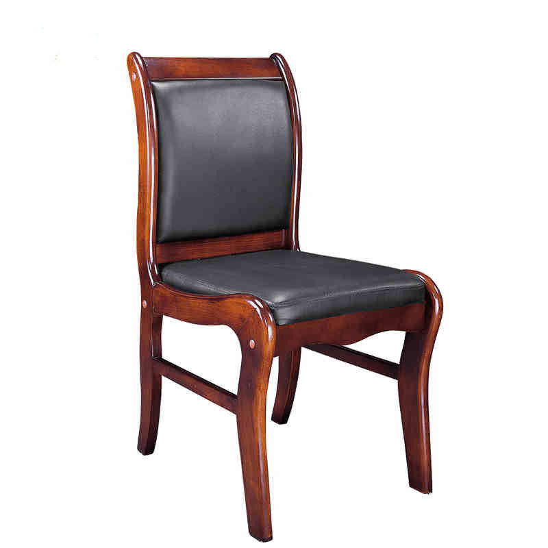 Special price minimalist Classical Meeting Chair Solid Wood Quad Chair Reception Negotiation Chair Class Front Chair Spot Direct Selling