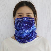 Autumn and winter models thicken men and women outdoors to ride masks to prevent dust and to protect cold multifunctional magic sleeves against static hoods