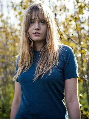 Летняя однотонная дорожная быстросохнущая дышащая шерстяная футболка с коротким рукавом