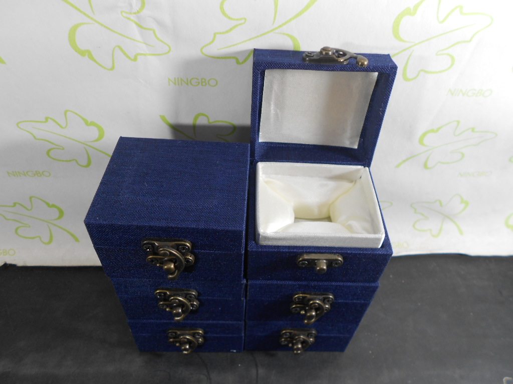 Full 30 printed stone seal Baoshi blue brocade box 4 5 * 6 * 7-Taobao