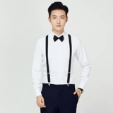 Brother, белая рубашка, комплект, платье, осенняя, облегающий крой