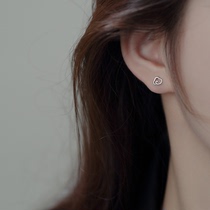 925 Silver Cloud Ear Nails female summer niche design cute student ear holes sleeping without picking small earrings