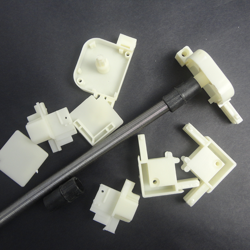 Invisible window screen accessories pull down hooks with a complete set of white black with spring-Taobao