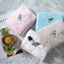 Bee Untwisted yarn towel Pure cotton absorbent towel Super soft couple big towel Bath towel couple face towel