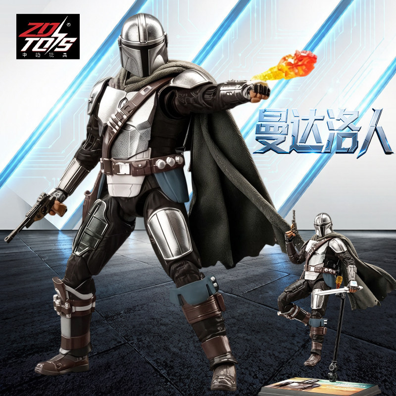 Authentic Star Wars the Mandalorian Action Figure Model Collectible Figurine Ornament Gugu Luke