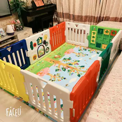 Spot Japanese parenting children's game music fence animal toy fence early education fence Japan fence